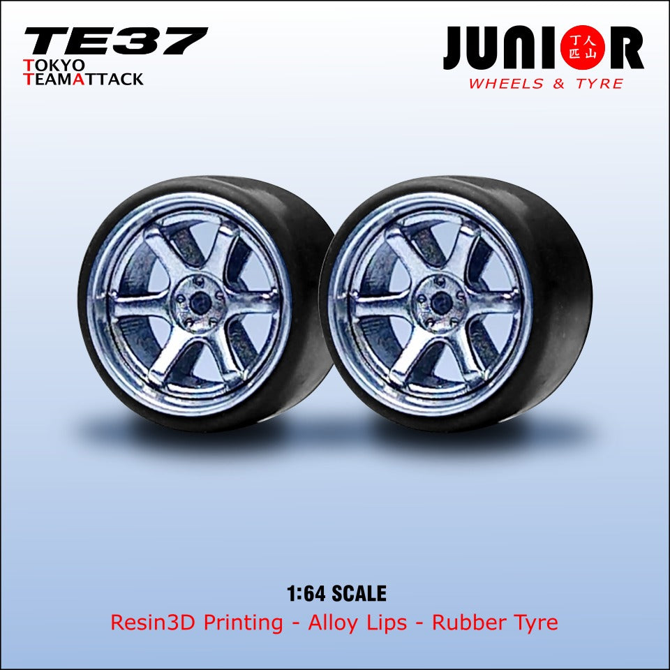 JV Wheels model TE37 Tokyo Time Attack