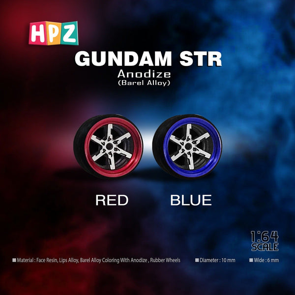 HPZ Wheels Anodize Model Gundam STR