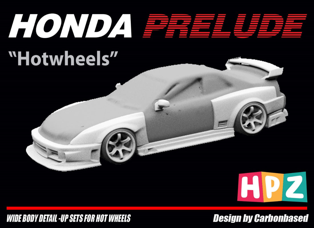 HPZ - Add on Body kit for Hot Wheels Honda Prelude
