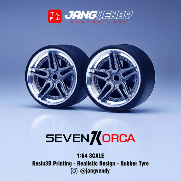 JV Wheels model SevenK Orca