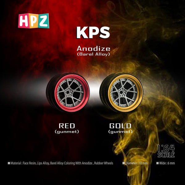 HPZ Wheels Anodize Model KPS