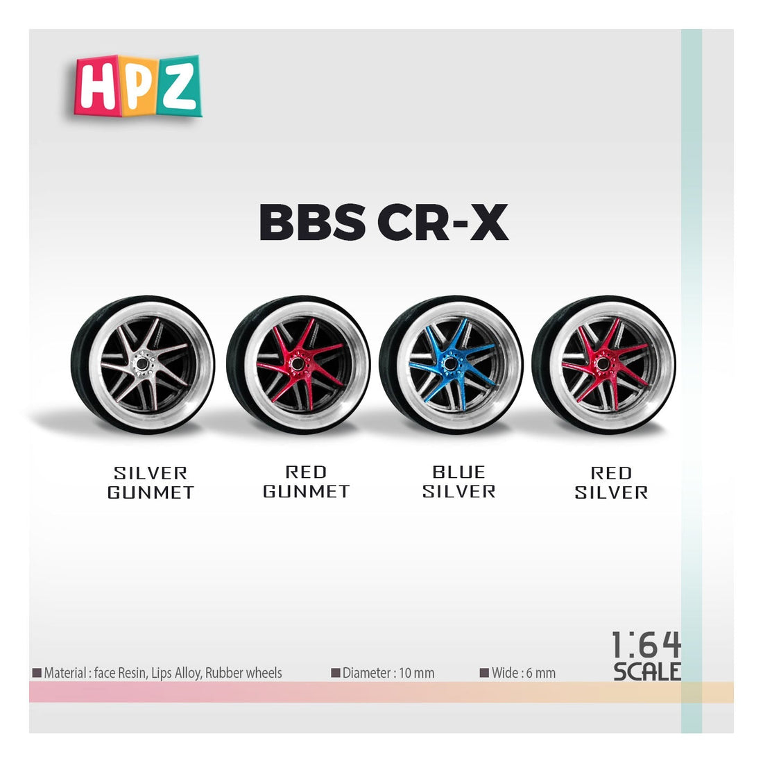HPZ Wheels Model BBS CR-X